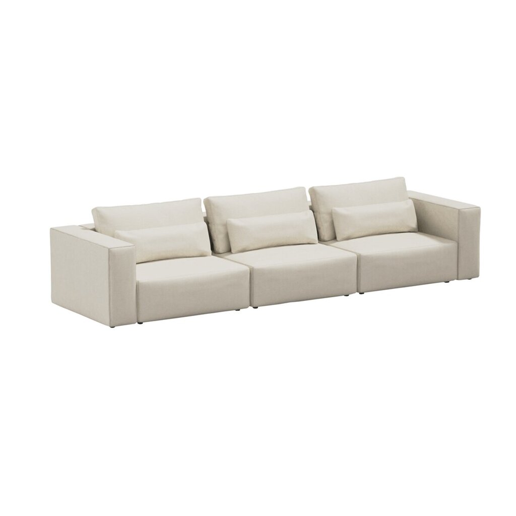 3-istuttava sohva Riposo Grande, 375x105x85cm, beige hinta ja tiedot | Sohvat ja vuodesohvat | hobbyhall.fi