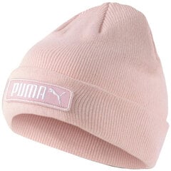 Puma Hattu Classic Cuffl Beanie Lo Pink 023434 03 hinta ja tiedot | Naisten päähineet | hobbyhall.fi