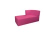 Wood Garden Siena 120R Premium sohva, vaaleanpunainen hinta ja tiedot | Lasten nojatuolit ja säkkituolit | hobbyhall.fi