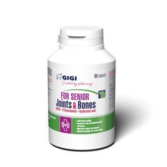Gigi papildas šunims tabletėmis Senior Joints & Bones, 90 vnt. hinta ja tiedot | Koiran terveys ja hyvinvointi | hobbyhall.fi