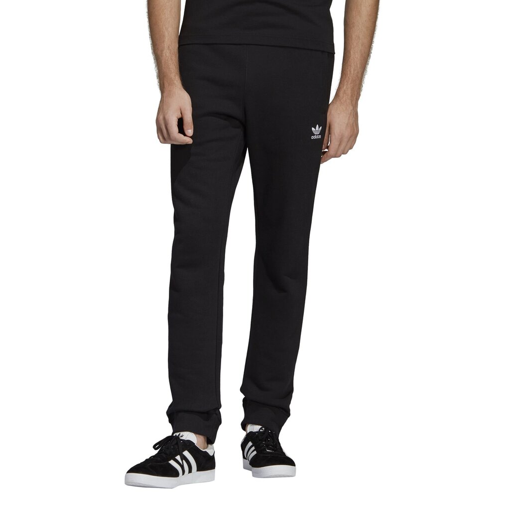 Trefoil pant Adidas originals miehet black dv1574 hinta ja tiedot | Miesten urheiluvaatteet | hobbyhall.fi