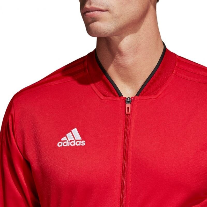 Con18 pes jkt Adidas performance miehet red cf4322 hinta ja tiedot | Miesten puserot ja hupparit | hobbyhall.fi