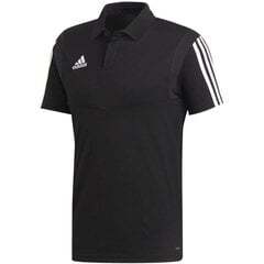 Tiro19 co polo Adidas performance miehet black du0867 hinta ja tiedot | Miesten urheiluvaatteet | hobbyhall.fi