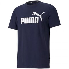 Ess logo tee puma miehet navy 58666606 hinta ja tiedot | Miesten urheiluvaatteet | hobbyhall.fi