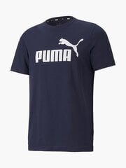 Ess logo tee puma miehet navy 58666606 hinta ja tiedot | Miesten urheiluvaatteet | hobbyhall.fi