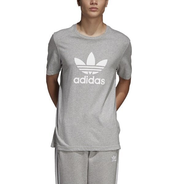 Trefoil t-paita Adidas originals miehet grey cy4574 hinta ja tiedot | Miesten T-paidat | hobbyhall.fi