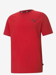 Puma T-Paita ESS Small Logo Tee Red 586668 47 hinta ja tiedot | Miesten T-paidat | hobbyhall.fi