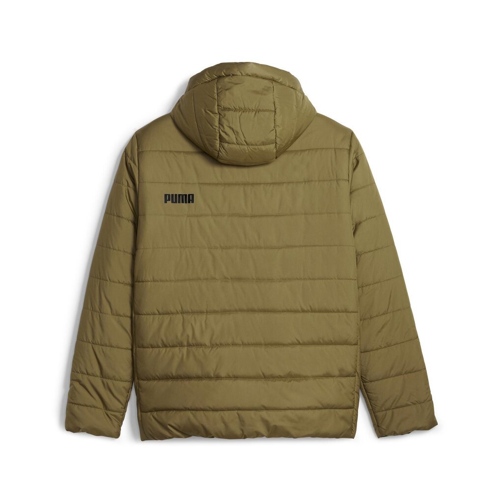 Puma Takki Ess Hooded Padded Jacket Brown 848938 93 848938 93/XL hinta ja tiedot | Miesten ulkoilutakit | hobbyhall.fi