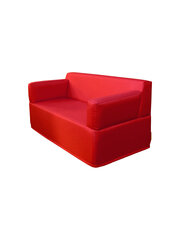 Wood Garden Bergamo 120 Premium sohva, punainen hinta ja tiedot | Lasten nojatuolit ja säkkituolit | hobbyhall.fi