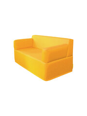 Wood Garden Bergamo 120 Premium sohva, keltainen hinta ja tiedot | Lasten nojatuolit ja säkkituolit | hobbyhall.fi