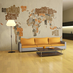 Valokuvatapetti - Indiana Jones - map of adventures 250x193 cm hinta ja tiedot | Valokuvatapetit | hobbyhall.fi