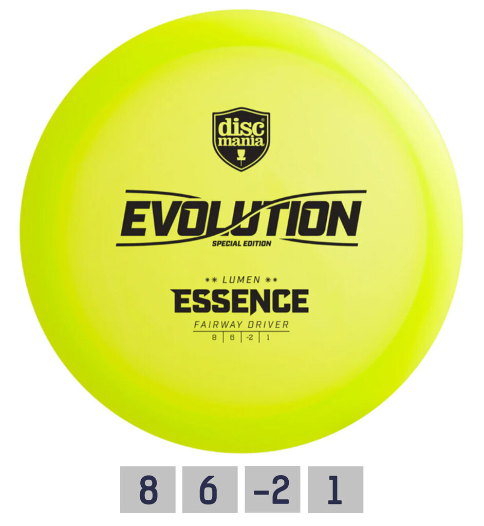 Discgolf kiekko Fairway Driver Neo Essence Evolution vihreä hinta ja tiedot | Frisbeegolf | hobbyhall.fi