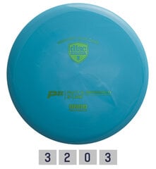 Discgolf kiekko Putter S-LINE P3X sinivihreä hinta ja tiedot | Frisbeegolf | hobbyhall.fi