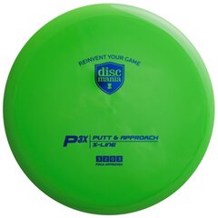 Discgolf kiekko Putter S-LINE P3X vihreä hinta ja tiedot | Frisbeegolf | hobbyhall.fi