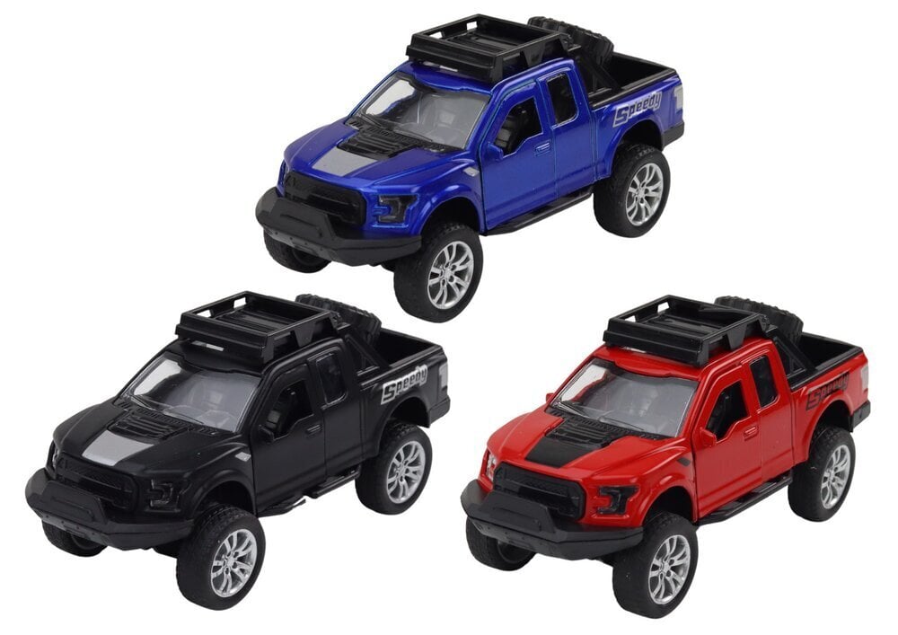 Toy SUV perävaunulla Lean Toys hinta ja tiedot | Poikien lelut | hobbyhall.fi