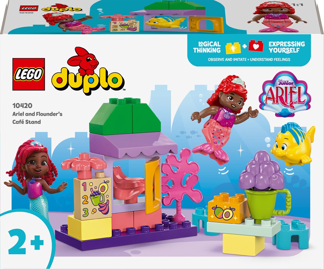 10420 LEGO® DUPLO Arielin ja Pärskyn kahvikioski hinta ja tiedot | LEGOT ja rakennuslelut | hobbyhall.fi