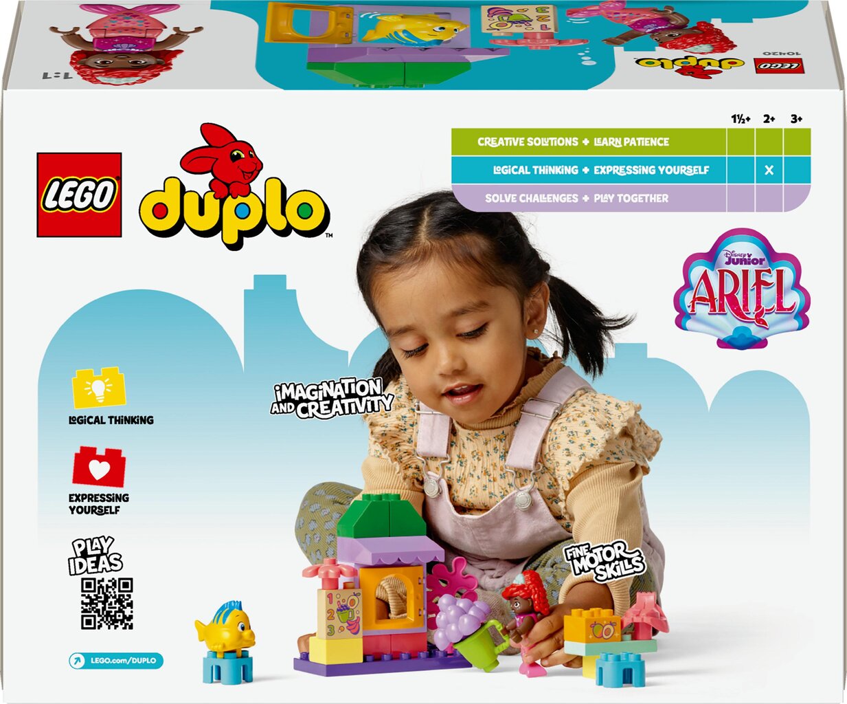 10420 LEGO® DUPLO Arielin ja Pärskyn kahvikioski hinta ja tiedot | LEGOT ja rakennuslelut | hobbyhall.fi