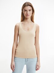 Calvin Klein paita naisille, beige, K20K203670 hinta ja tiedot | Naisten T-paidat | hobbyhall.fi