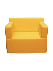 Sohva Wood Garden Bergamo 90 Premium, keltainen hinta ja tiedot | Lasten nojatuolit ja säkkituolit | hobbyhall.fi