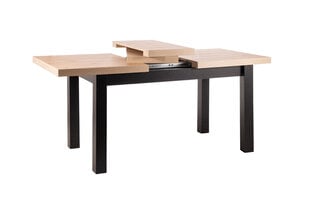 Ruokapöytä Signal Presto, ruskea/musta hinta ja tiedot | Ruokapöydät | hobbyhall.fi