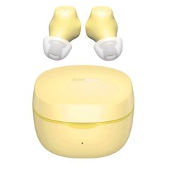 Langattomat kuulokkeet, Baseus Encok WM011, Bluetooth 5.3, keltaiset hinta ja tiedot | Kuulokkeet | hobbyhall.fi