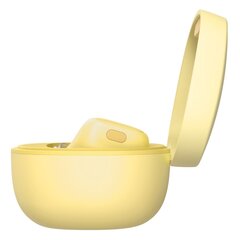 Langattomat kuulokkeet, Baseus Encok WM011, Bluetooth 5.3, keltaiset hinta ja tiedot | Kuulokkeet | hobbyhall.fi