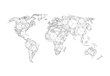 Valokuvatapetti - Map of the World - white solids 550x270 cm hinta ja tiedot | Valokuvatapetit | hobbyhall.fi