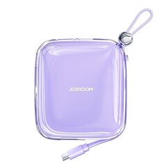 Virta-akku, Joyroom Jelly Series JR-L0021, USB-C-kaapelilla, 10000 mAh., 22,5 W., violetti hinta ja tiedot | Varavirtalähteet | hobbyhall.fi