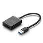 Muistikortinlukija, Ugreen, SD / micro SD pistoke USB 3.0 15 cm, musta hinta ja tiedot | Adapterit | hobbyhall.fi