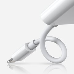 Adapteri kuulokkeiden jakaja, Joyroom, iPhone Lightning,, 2x Lightning, valkoinen hinta ja tiedot | Adapterit | hobbyhall.fi