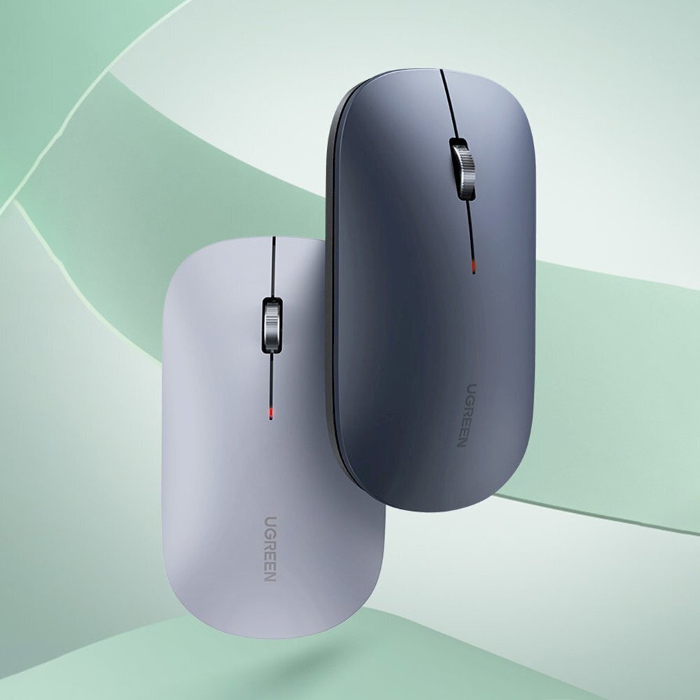 Kätevä langaton hiiri PC:lle, Ugreen MU0011, USB, musta hinta ja tiedot | Hiiret | hobbyhall.fi