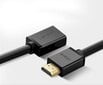 Kaapelin jatke, Ugreen, 0,5 m., HDMI 4K 10,2 Gbps., 340Mhz., musta hinta ja tiedot | Adapterit | hobbyhall.fi