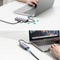 Monikäyttöinen HUB-sovitin Splitter, Ugreen, USB-C - 3x USB, RJ-45 micro, USB harmaa hinta ja tiedot | Adapterit | hobbyhall.fi