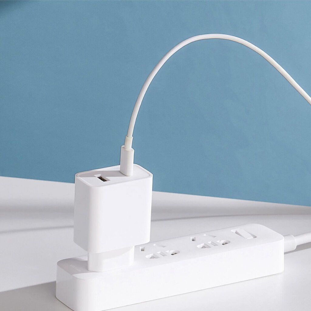 Matkalaturi, Xiaomi Combo, USB/USB-C, 33 W., PD, pikalaturi, valkoinen hinta ja tiedot | Puhelimen laturit | hobbyhall.fi