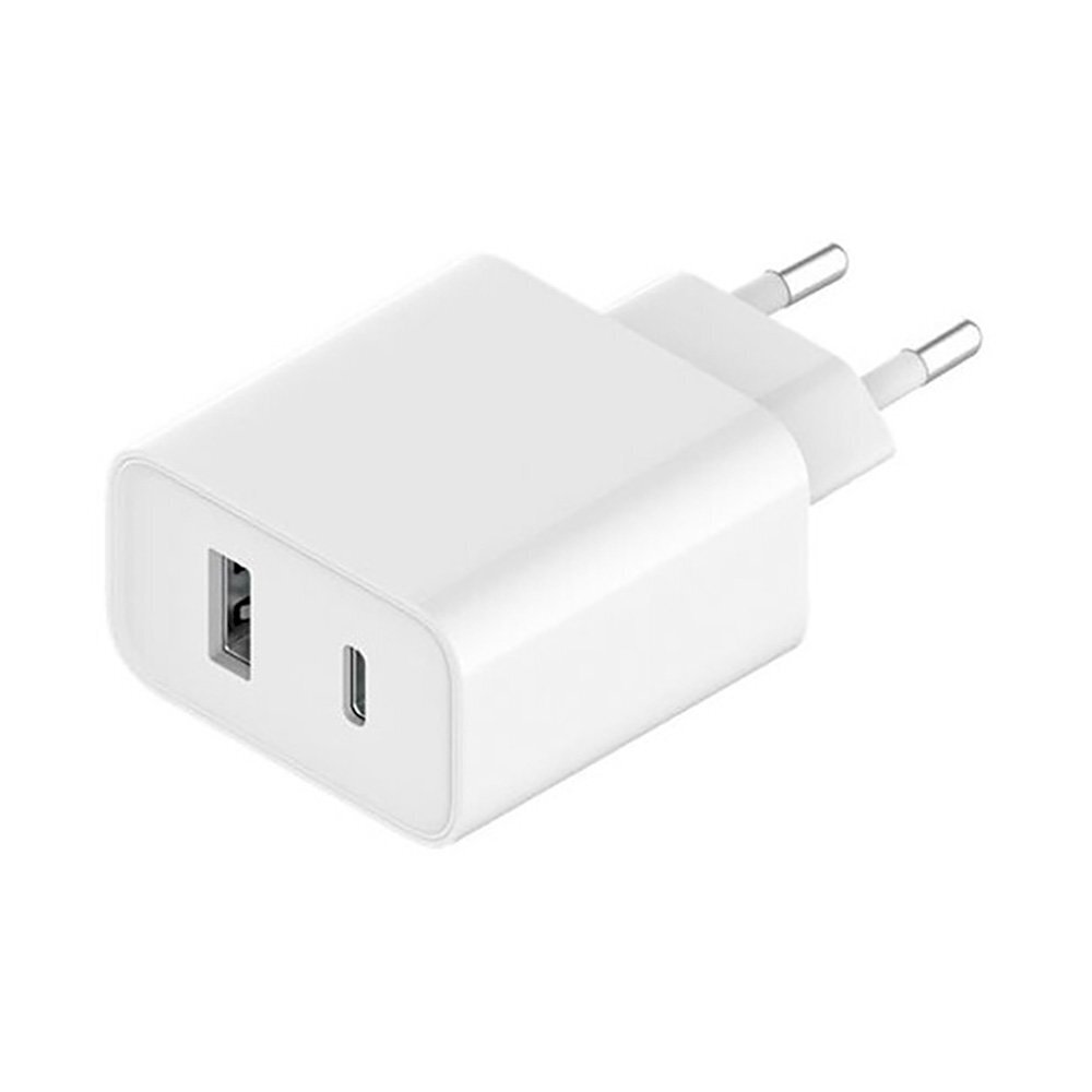 Matkalaturi, Xiaomi Combo, USB/USB-C, 33 W., PD, pikalaturi, valkoinen hinta ja tiedot | Puhelimen laturit | hobbyhall.fi