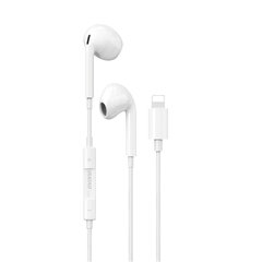 Kuulokkeet, iPhone, Lightning-pistokkeella, X14PROL-W11, valkoinen hinta ja tiedot | Kuulokkeet | hobbyhall.fi