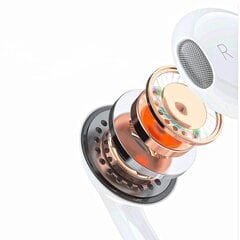 Kuulokkeet, iPhone, Lightning-pistokkeella, X14PROL-W11, valkoinen hinta ja tiedot | Kuulokkeet | hobbyhall.fi