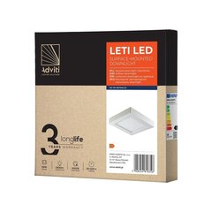 LED-alasvalo pinta-asennettava valaisin LETI 24W 3000W neliömetri hinta ja tiedot | Kattovalaisimet | hobbyhall.fi
