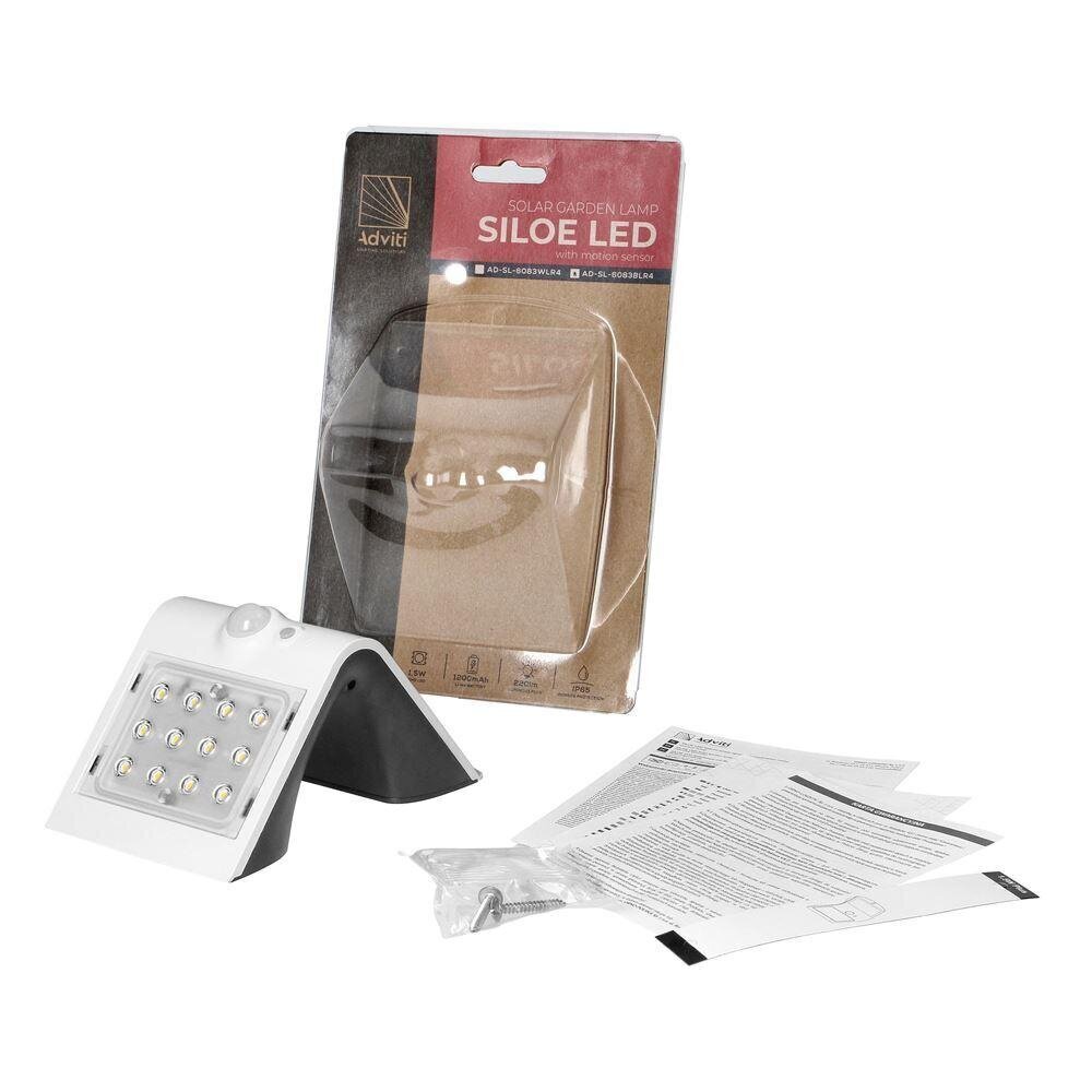 Ulkoseinävalaisin SILOE LED 1.5W 4000K liiketunnistimella OR-SL-6083WLR4 valkoinen hinta ja tiedot | Puutarha- ja ulkovalot | hobbyhall.fi