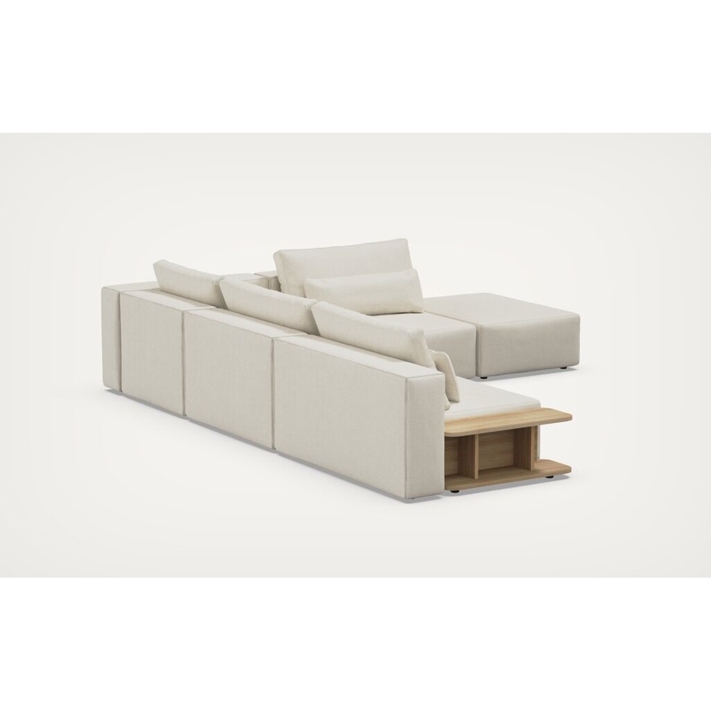 Kulmasohva Riposo Grande, 330x285x85cm, beige hinta ja tiedot | Kulmasohvat ja divaanisohvat | hobbyhall.fi