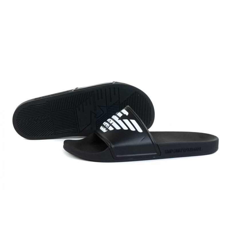 Pool mod. slides emporio armani miehet black xl828-x4ps01-a120 hinta ja tiedot | Miesten sandaalit ja tossut | hobbyhall.fi