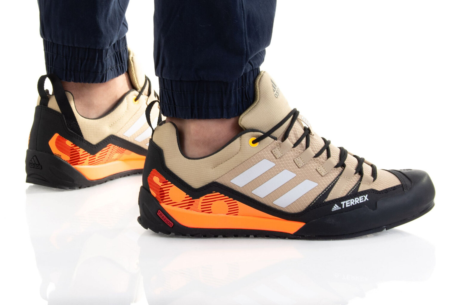 Terrex swift solo 2 adidas performance miehet beige gz0333 hinta ja tiedot | Miesten urheilu- ja vapaa-ajan kengät | hobbyhall.fi