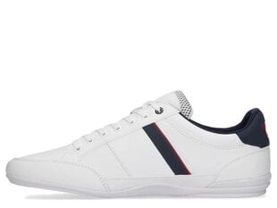 Chaymon lacoste miehet white 740cma0067407 hinta ja tiedot | Miesten urheilu- ja vapaa-ajan kengät | hobbyhall.fi