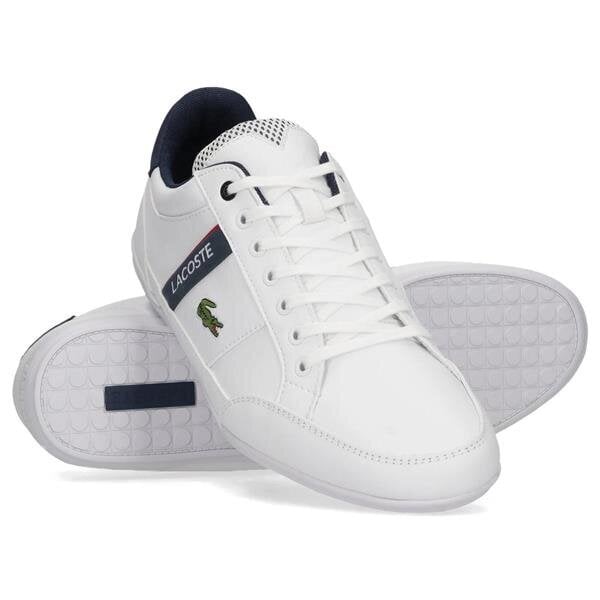 Chaymon lacoste miehet white 740cma0067407 hinta ja tiedot | Miesten urheilu- ja vapaa-ajan kengät | hobbyhall.fi