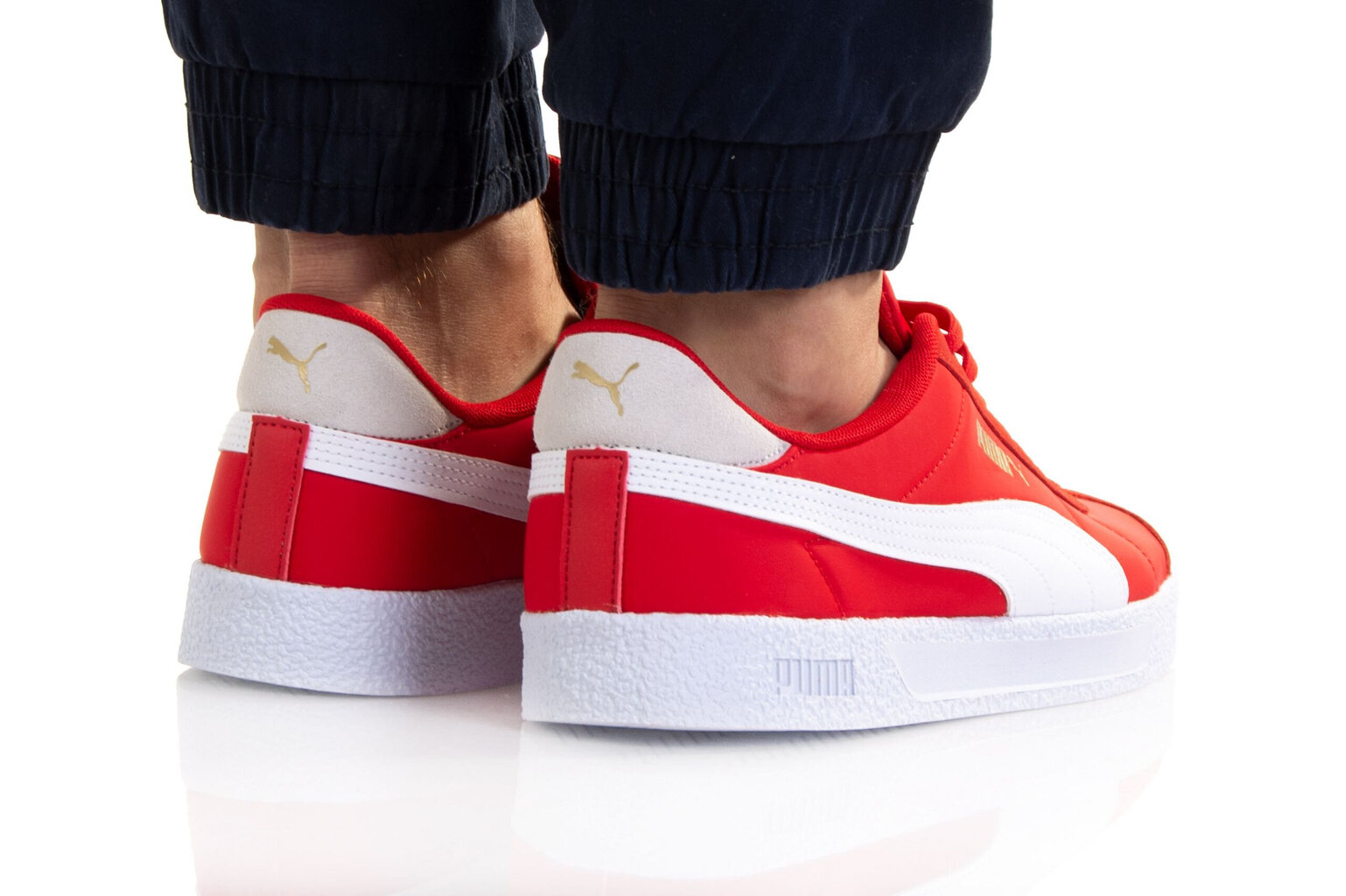 Puma club nylon high risk red- puma miehet red 38482202 hinta ja tiedot | Miesten urheilu- ja vapaa-ajan kengät | hobbyhall.fi