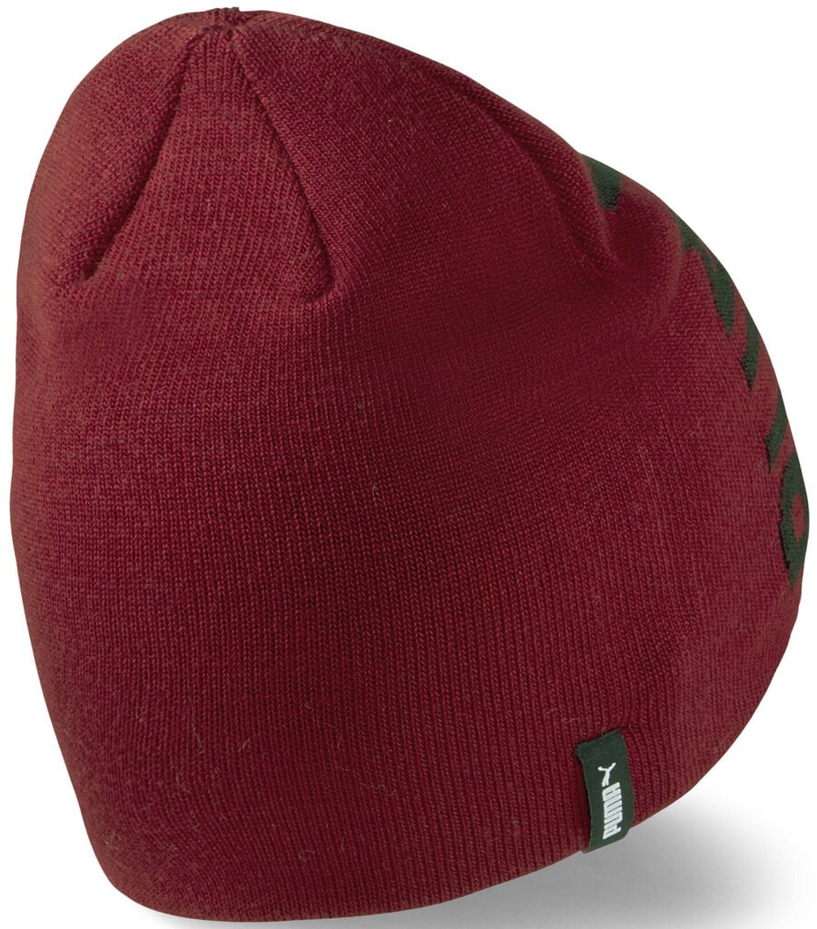 Puma Hattu Ess Classic Cuffless Beanie Red hinta ja tiedot | Miesten hatut, huivit ja käsineet | hobbyhall.fi