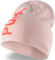 Puma Hattu Ess Classic Cuffless Beanie Pink hinta ja tiedot | Miesten hatut, huivit ja käsineet | hobbyhall.fi