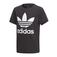 Trefoil tee adidas originals poika black dv2905 hinta ja tiedot | Poikien paidat | hobbyhall.fi