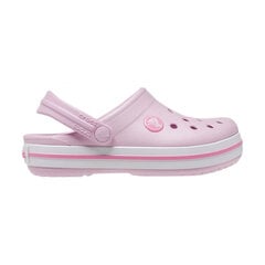 Crocband clog kids crocs tyttö pink 204537-6gd hinta ja tiedot | Lasten pistokkaat | hobbyhall.fi