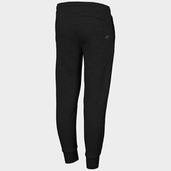 Housut tytöille 4F HJL22-JSPDD001 20S, musta hinta ja tiedot | Tyttöjen leggingsit ja housut | hobbyhall.fi